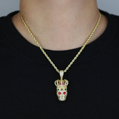 Colgante Calavera Corona